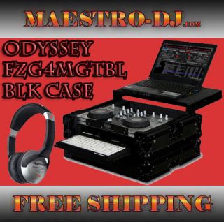 Hercules 4MX Odyssey Case FZGS4MXGTBL Black Label Free DJ Headphone