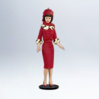  19 and Final Nostalgic Barbie 2012 Hallmark Ornament: Home & Kitchen