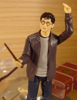 Harry Potter Deluxe with Broom Poseable Action Figure