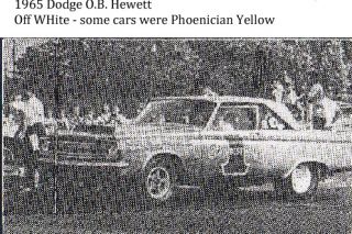 Hewett 1964 67 Dodge 1/64th HO Scale Slot Car Waterslide Decals