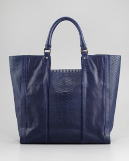 Pour la Victoire Snake Embossed Tote Bag   