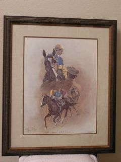 Fred Stone NORTHERN DANCER Hartack Shoemaker Up Race Horse Print
