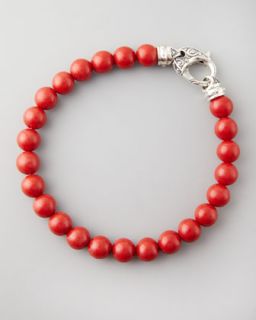 Marni Beaded Bracelet, Red   