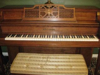 Kohler and Campbell Hazelton Collection Upright Piano