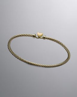 david yurman cable collectibles heart lock bracelet 2 6mm