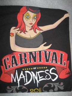 2011 Carnival Of Madness 2011 rock music altered bridge T Tee Shirt