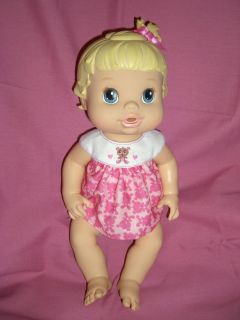 Hasbro Toy 2008 Baby Alive 13 Drink and Wet Baby Doll