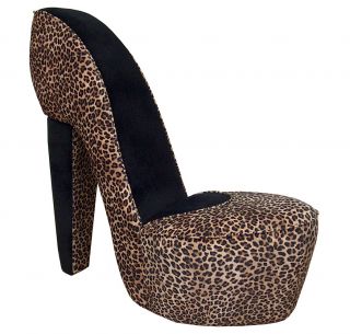 High Heel Shoe Chair Furniture Choice of Colors