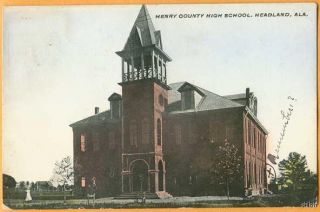 Headland Al Henry County High School X1878