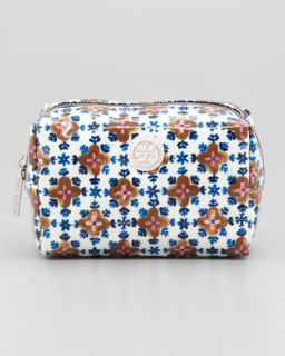 Tory Burch Floral Printed Cosmetic Case   