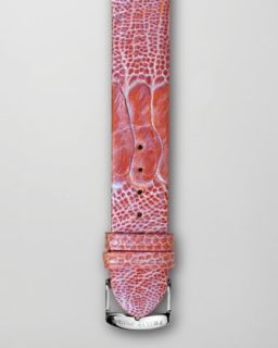 Philip Stein Pink Ostrich Bracelet Strap, 20mm   