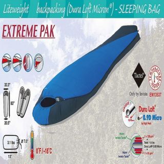 High Peak 0 Degree Extreme Pak Backpacking Sleeping Bag