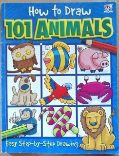 how to draw 101 animals step by step drawing 2008 book craft dan green