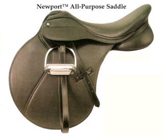 New 18 Riviera Newport Synthetic All Purpose Saddle Reg