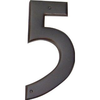  TRN1 BL 6 Inch The Traditionalist House Number 1, Black   