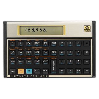 Hewlett Packard HP 12C RPN Financial Calculator New 88698000120