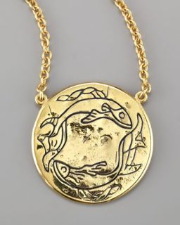 Amy Zerner Astrology Necklace, Pisces   