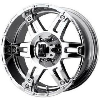 XD XD797 17x8 Chrome Wheel / Rim 8x180 with a 18mm Offset and a 124.20
