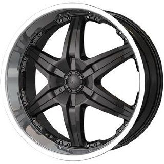 Dip Wicked 26 Black Wheel / Rim 6x135 & 6x5.5 with a 30mm Offset and a