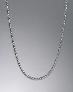 N1U79 David Yurman Chain Necklace, 26L, 4mm
