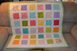 Handmade Baby Quilt in Baby