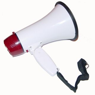 Mega Phone Loud Speaker Bull Horn Amp Megaphone Microphone