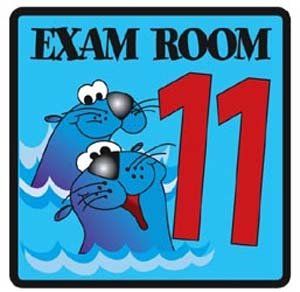 Clinton Exam Room Sign, Number 11