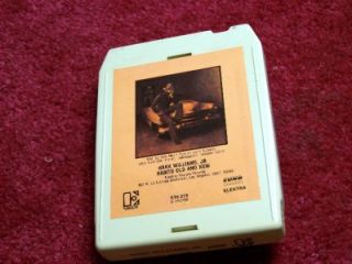 Hank Williams Jr Habits Old and New 8 Track Tape Tested