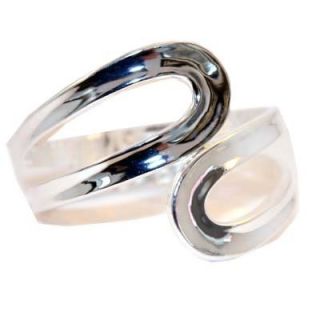 High Polished Oval Bypass Silver Plated Hinged Bangle