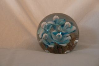  Ron Hinkle Glass Paperweight