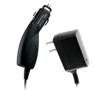 2 Item Combo MicroUSB Home Wall AC Charger and Slim Car
