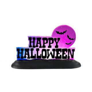 Dept 56 Halloween 2012 Happy Halloween Lit Sign 4025407 