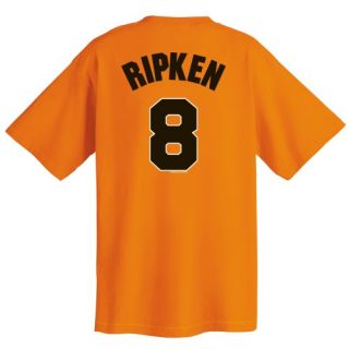  Orioles Cooperstown Name and Number T Shirt, Orange: Sports & Outdoors