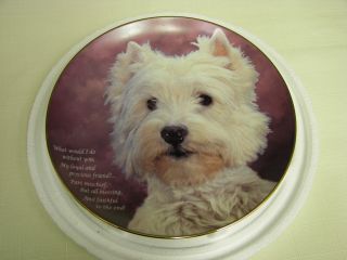   Loyal and Precious  Plate West Highland Westies Terriers