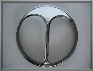 Chrome Cat Eye 7 Headlight Ring Custom Cover for Harley Head Light