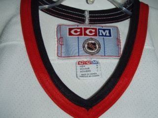  Authentic OTTAWA SENATORS PRO NHL CCM White Hockey Jersey Mens Small S
