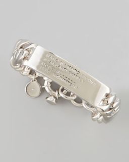 Y1AEE MARC by Marc Jacobs Standard Supply ID Chain Bracelet