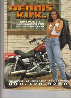 Harley Davidson 1994 Parts and Accessories Catalog Dennis Kirk
