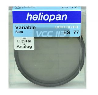 Heliopan 77mm Variable 1 to 6 Stops Gray ND Neutral Density Filter