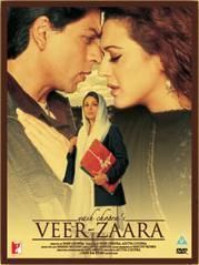 Veer Zaara Shahrukh Khan Bollywood Hindi Movie DVD