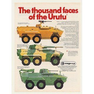 1986 Engesa Urutu EE 11 Armoured Amphibious Vehicle Print