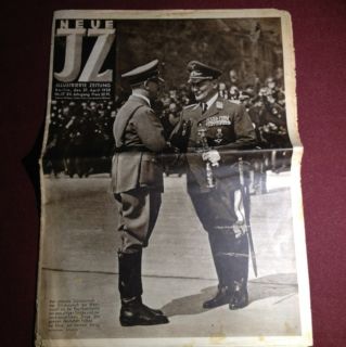Hitler neue JZ Magazine Berlin 1939 WW2 German Nazi Hitler Goring Mein