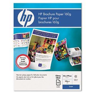 HP  Color Laser Glossy Brochure Paper, 97 Brightness