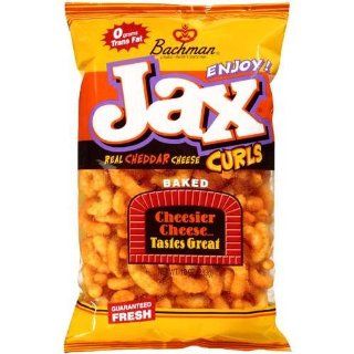 Bachman Jax Baked Cheese Curls, 9.5 Oz Bags (Pack of 10) 