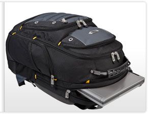  Drifter II Backpack Designed for 17 Inch Laptop TSB239US (Black/Gray
