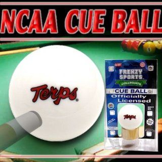 Maryland Terps Officially Licensed NCAA Billiards Cue Ball