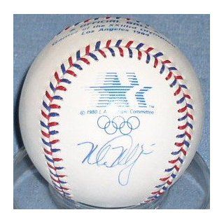 Autographed Mark McGwire Ball   1984 Olympic Sports