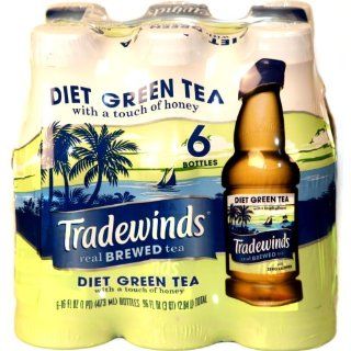 TRADEWINDS DIET GREEN TEA 16oz 6pack Grocery & Gourmet