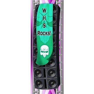 Rock Star Vertical Speaker Personalized Banner 18 x 54
