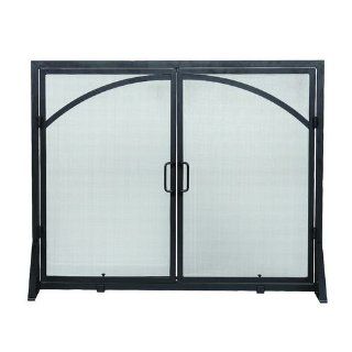Quality Built Adams Fireplace Accessories Black Arched